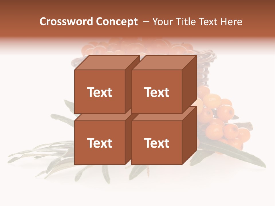 Healthy Thorn Diet PowerPoint Template