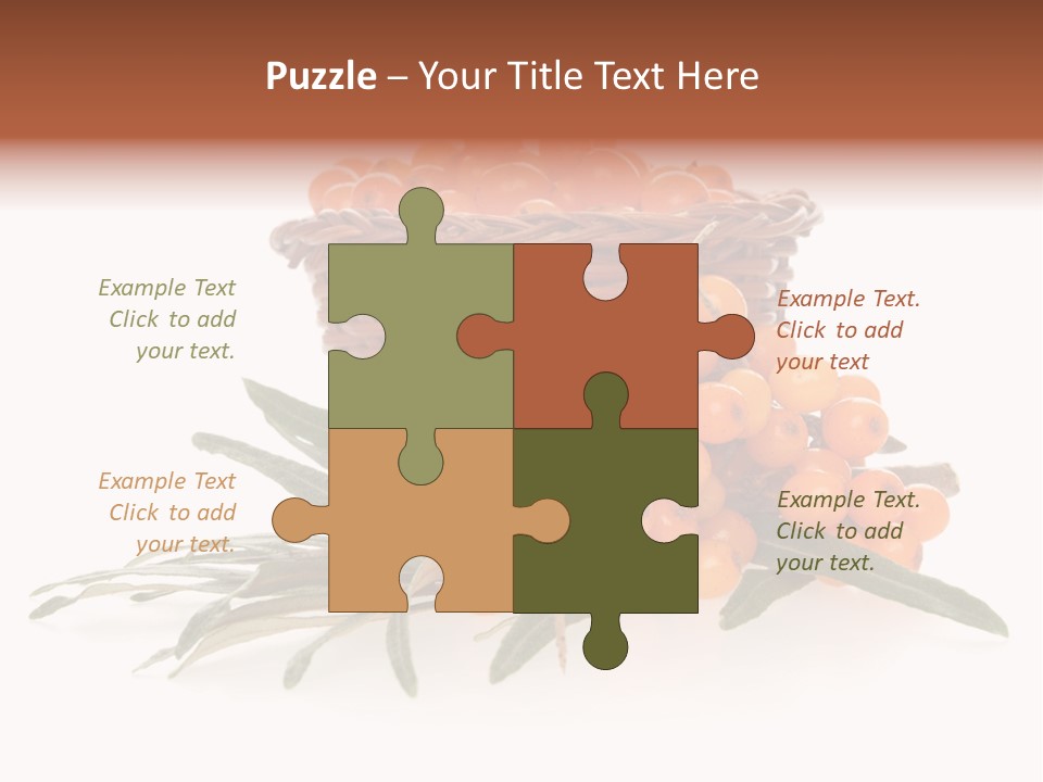 Healthy Thorn Diet PowerPoint Template