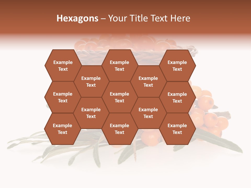 Healthy Thorn Diet PowerPoint Template