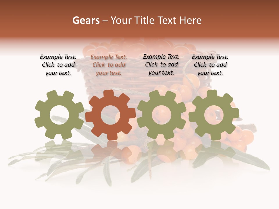 Healthy Thorn Diet PowerPoint Template