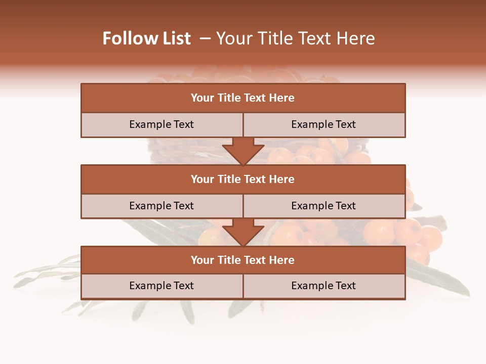 Healthy Thorn Diet PowerPoint Template