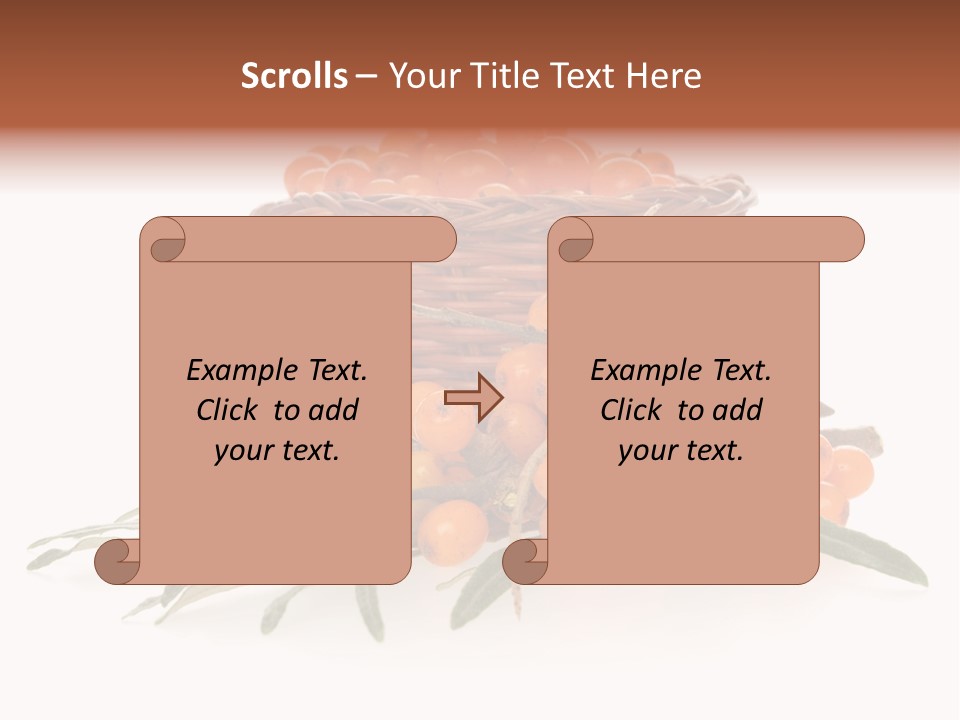 Healthy Thorn Diet PowerPoint Template