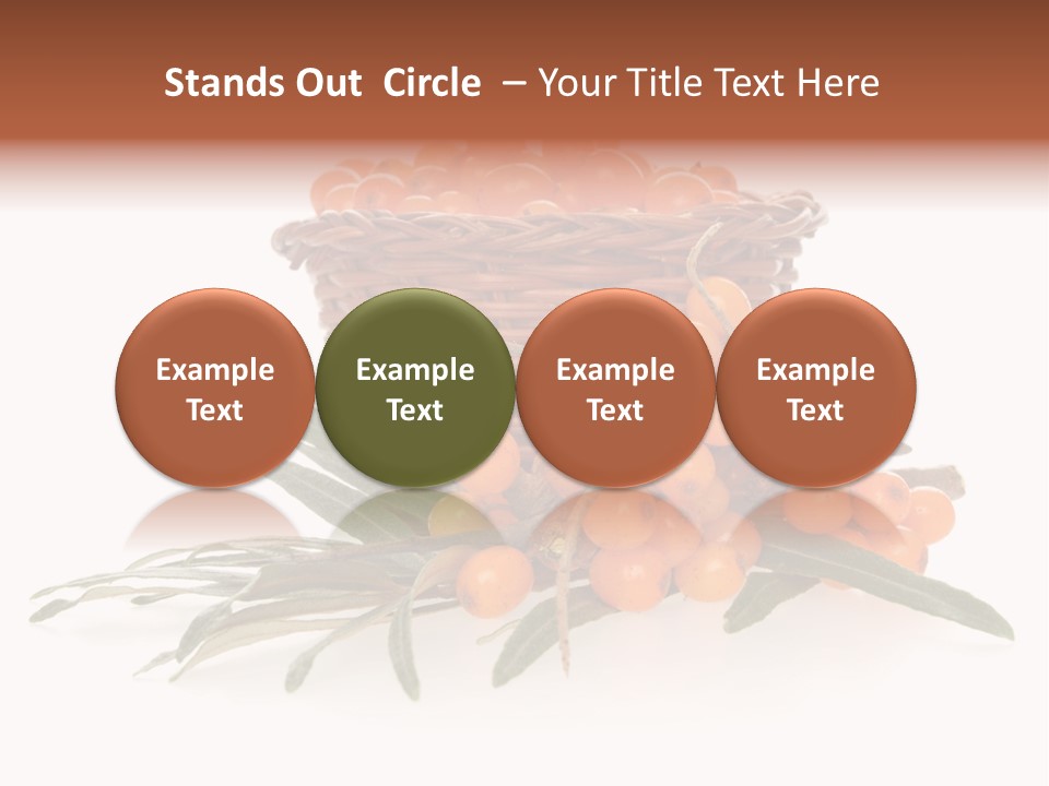 Healthy Thorn Diet PowerPoint Template