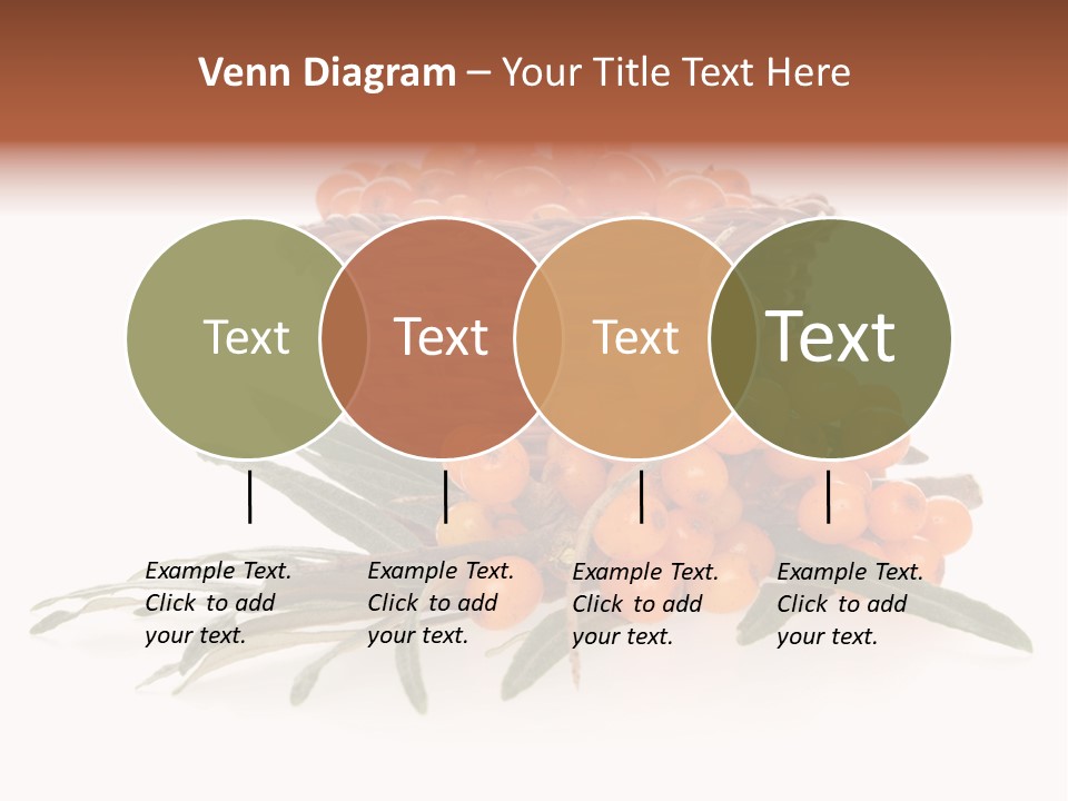 Healthy Thorn Diet PowerPoint Template