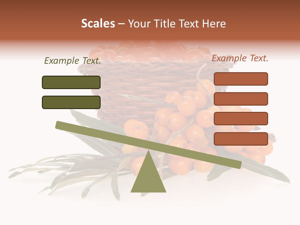 Healthy Thorn Diet PowerPoint Template