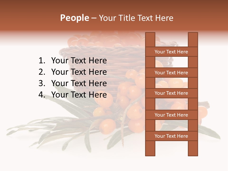 Healthy Thorn Diet PowerPoint Template