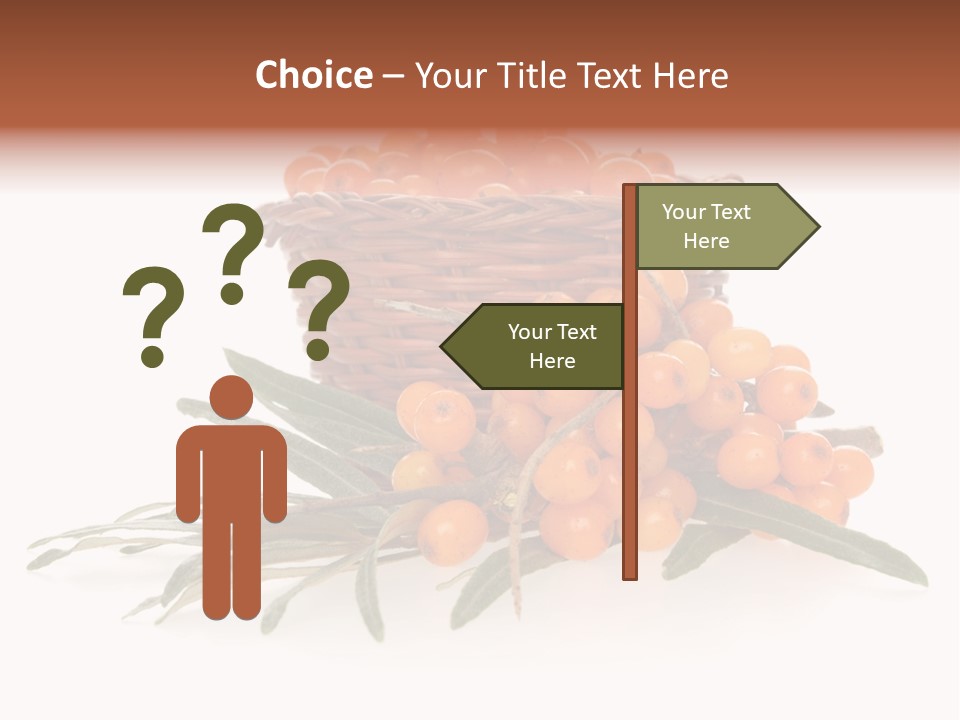 Healthy Thorn Diet PowerPoint Template