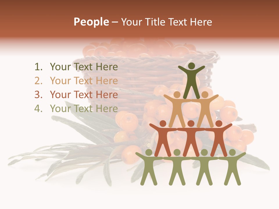 Healthy Thorn Diet PowerPoint Template