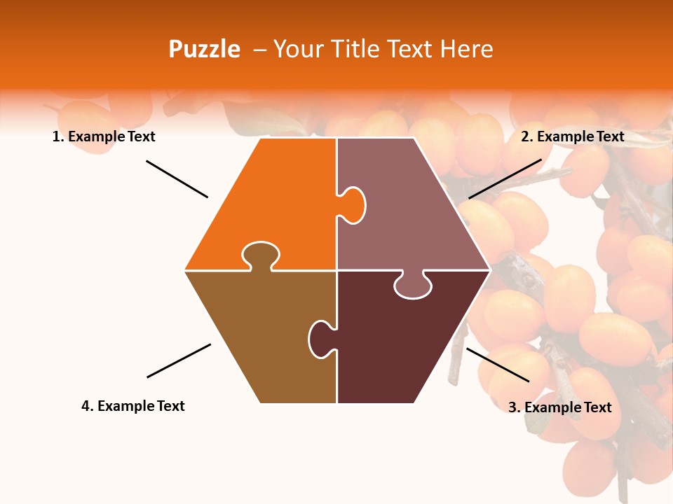 Orange Nature Season PowerPoint Template