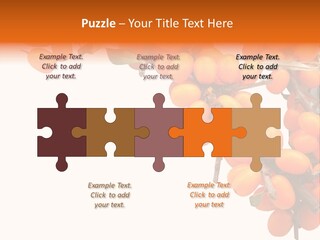 Orange Nature Season PowerPoint Template