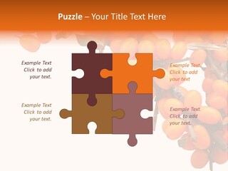 Orange Nature Season PowerPoint Template