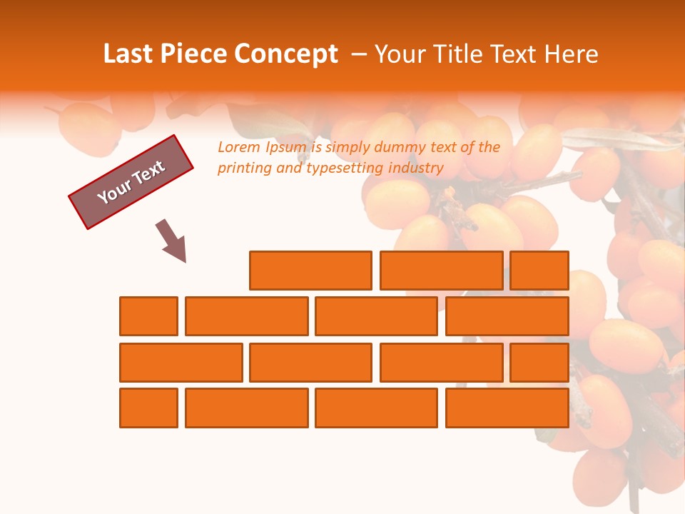 Orange Nature Season PowerPoint Template