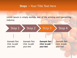 Orange Nature Season PowerPoint Template