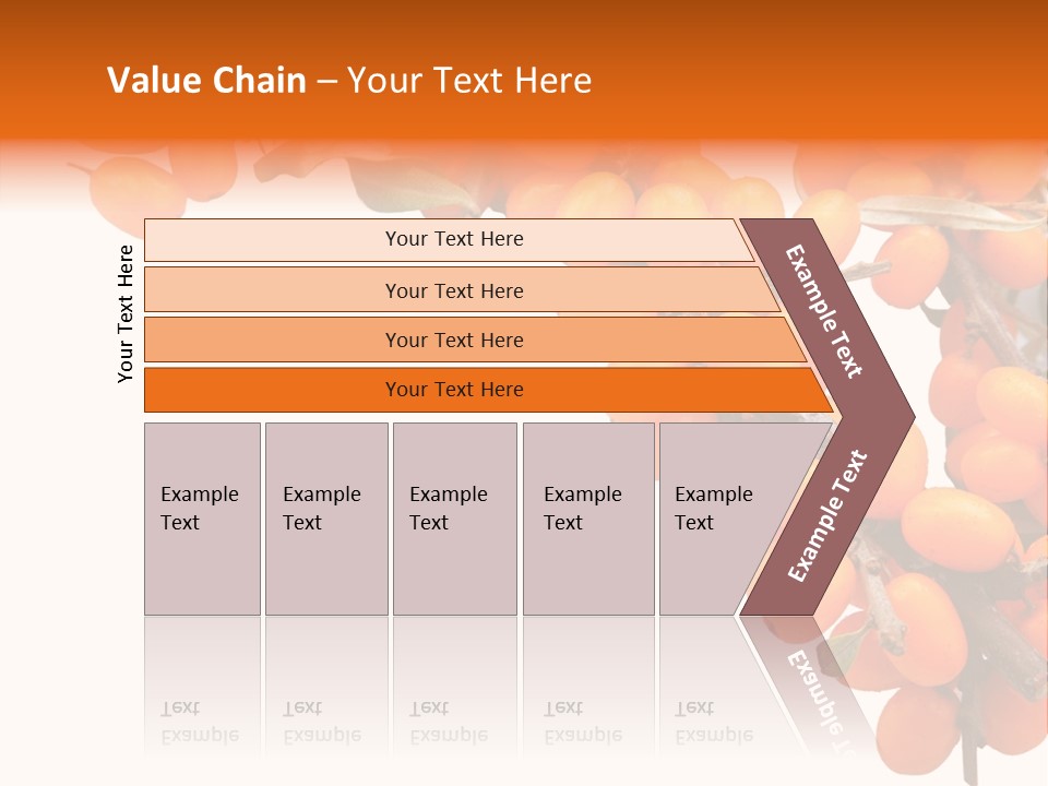 Orange Nature Season PowerPoint Template
