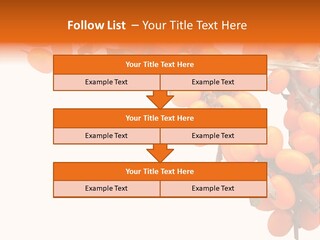 Orange Nature Season PowerPoint Template