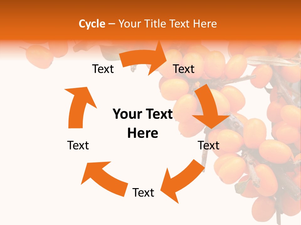 Orange Nature Season PowerPoint Template
