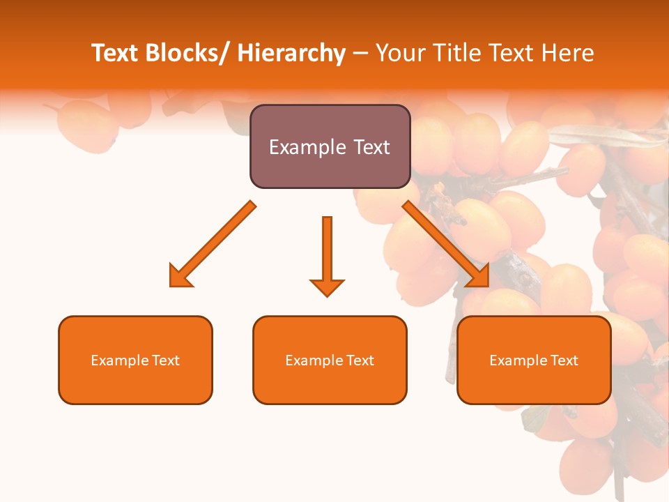 Orange Nature Season PowerPoint Template
