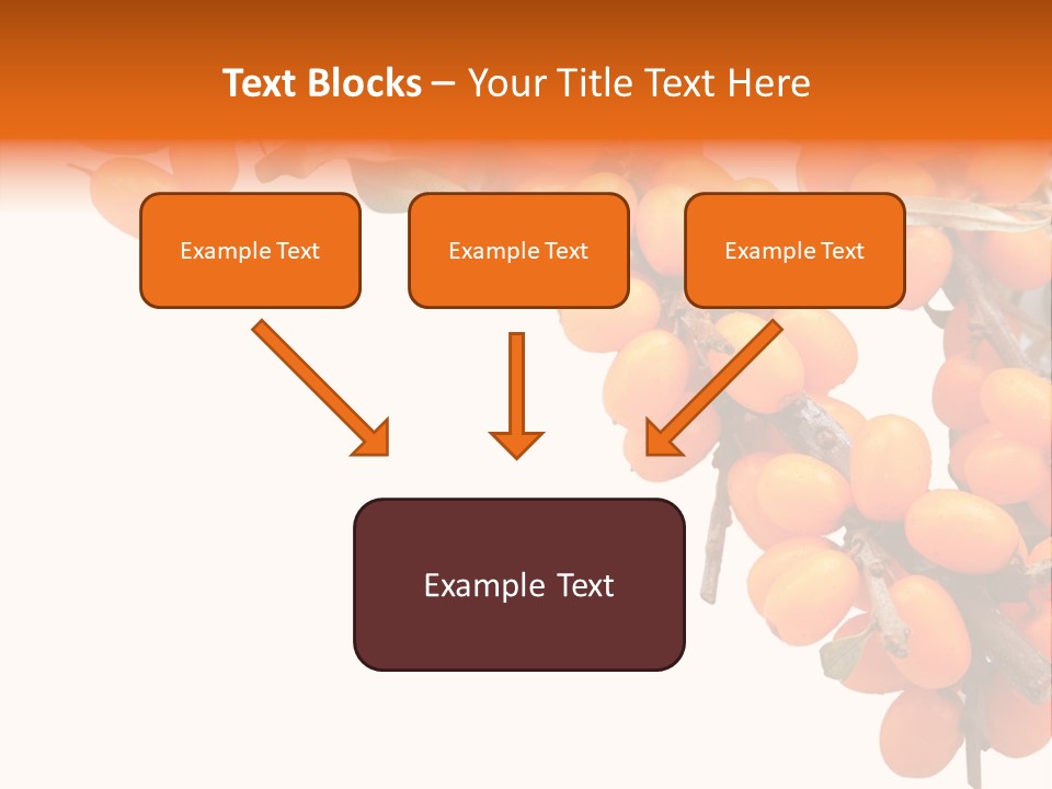 Orange Nature Season PowerPoint Template