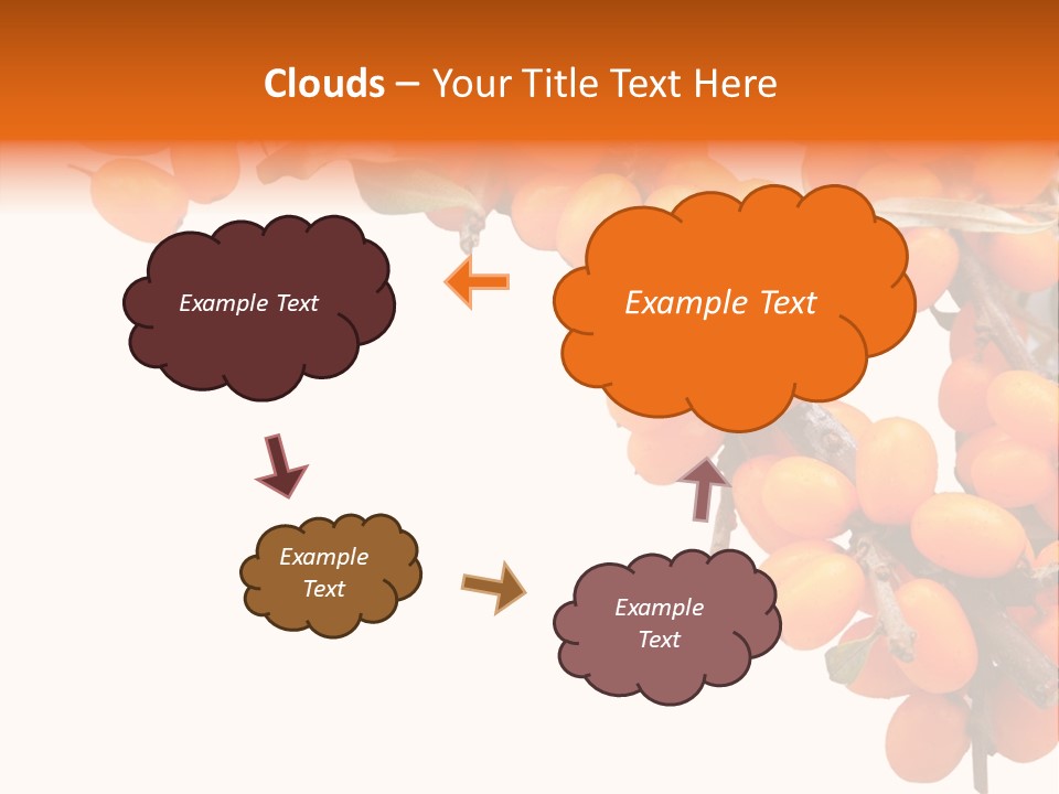 Orange Nature Season PowerPoint Template