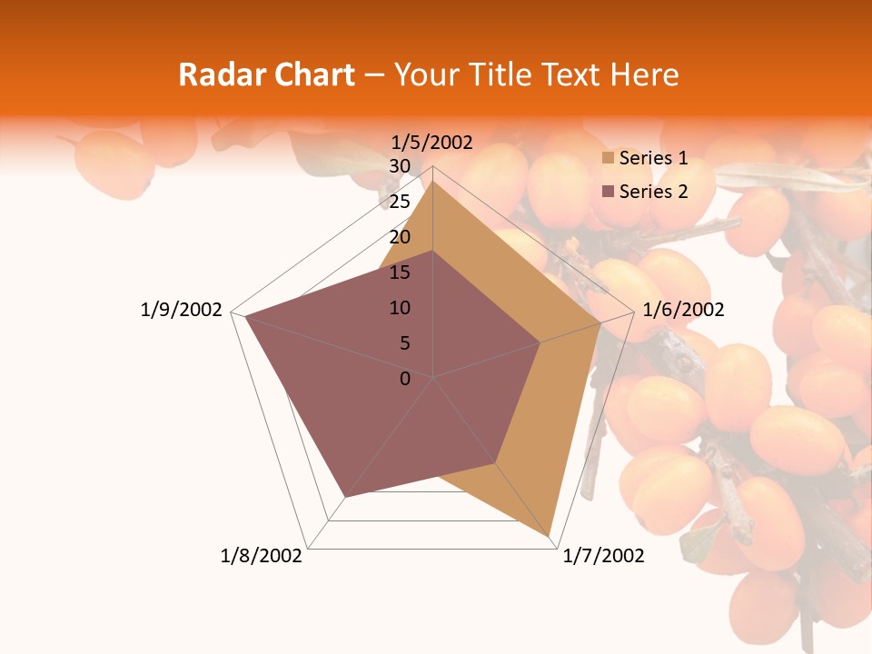 Orange Nature Season PowerPoint Template