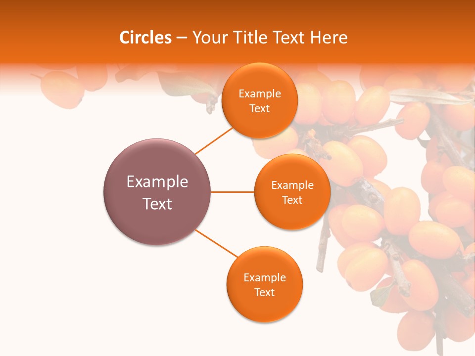 Orange Nature Season PowerPoint Template