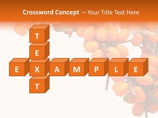 Orange Nature Season PowerPoint Template