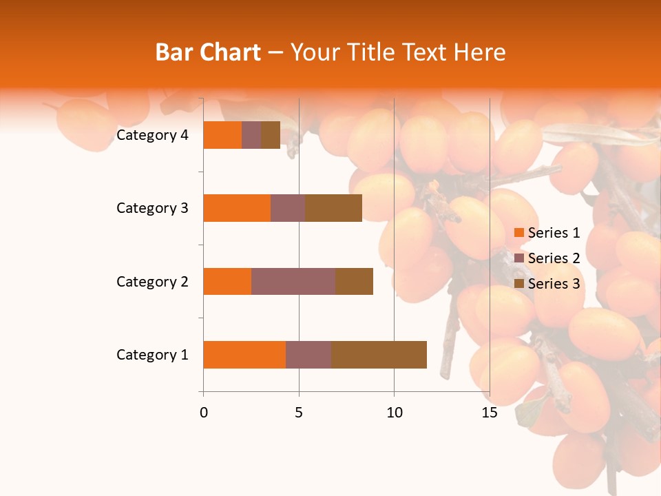 Orange Nature Season PowerPoint Template