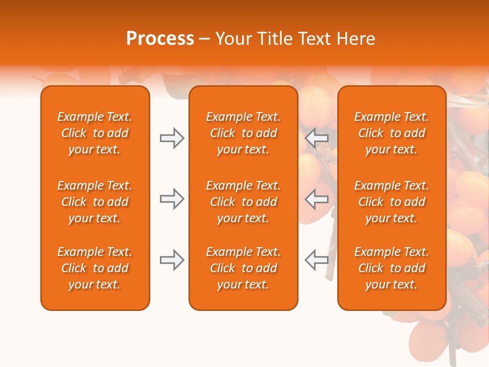 Orange Nature Season PowerPoint Template