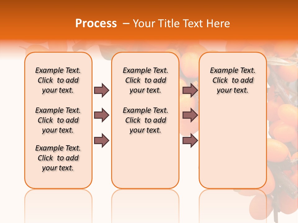 Orange Nature Season PowerPoint Template
