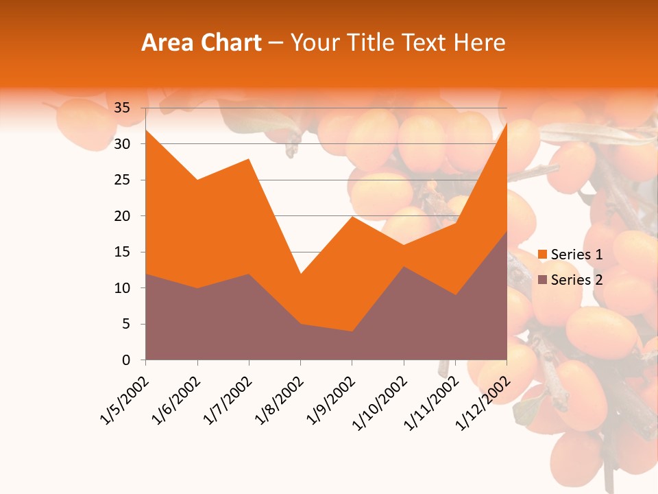 Orange Nature Season PowerPoint Template