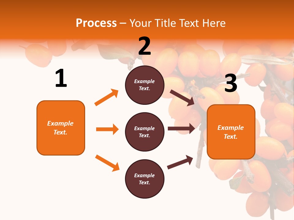 Orange Nature Season PowerPoint Template