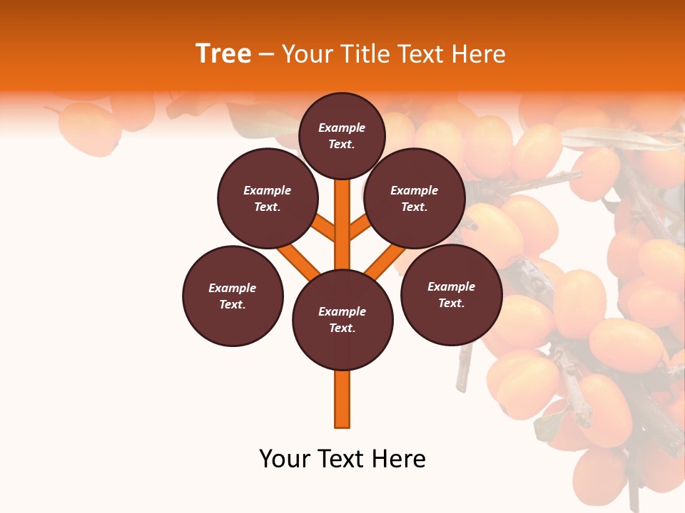 Orange Nature Season PowerPoint Template