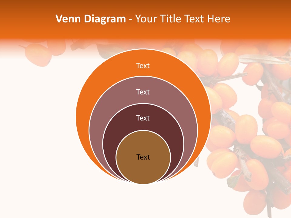 Orange Nature Season PowerPoint Template