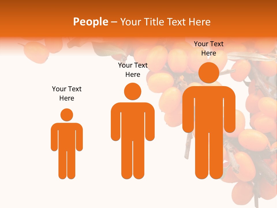 Orange Nature Season PowerPoint Template