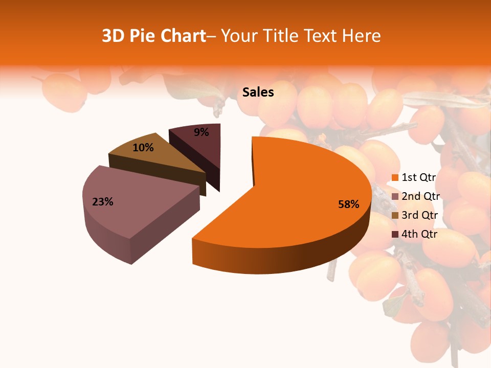 Orange Nature Season PowerPoint Template