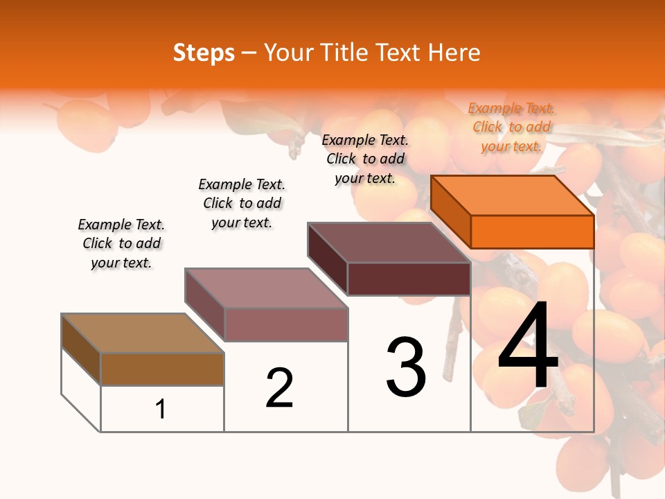 Orange Nature Season PowerPoint Template