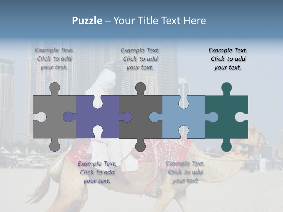 Man High Arab PowerPoint Template