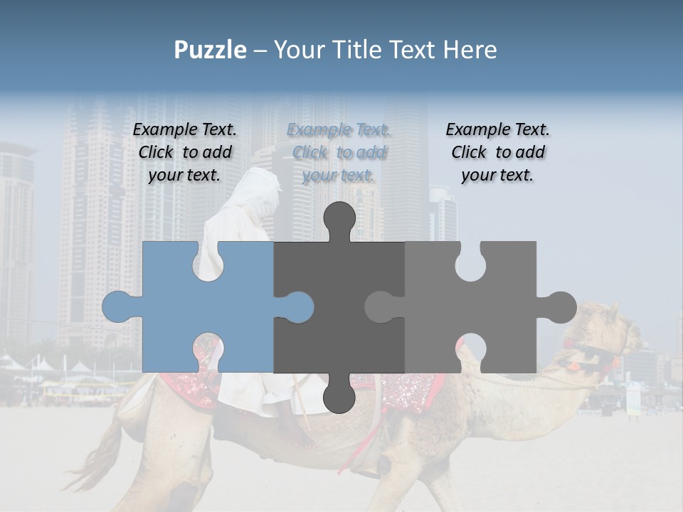 Man High Arab PowerPoint Template