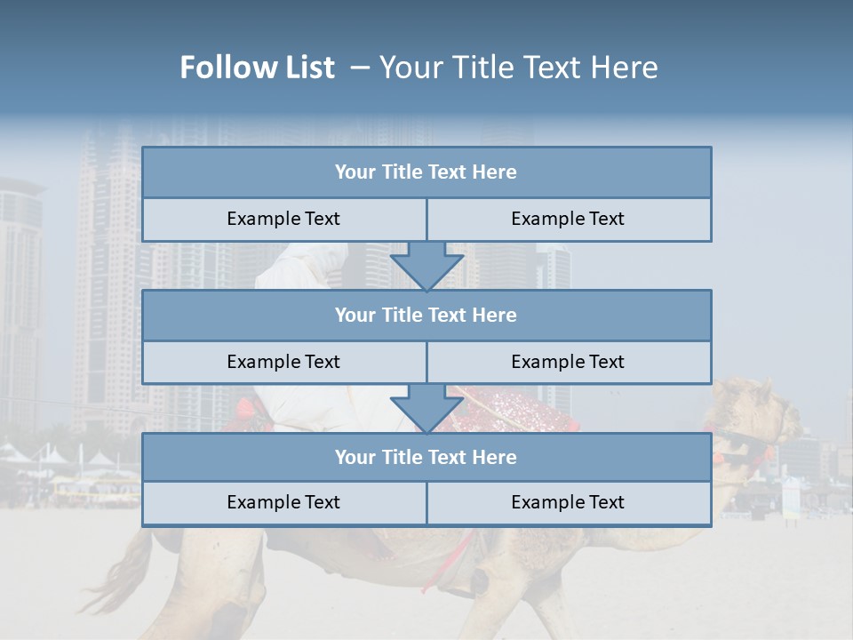 Man High Arab PowerPoint Template
