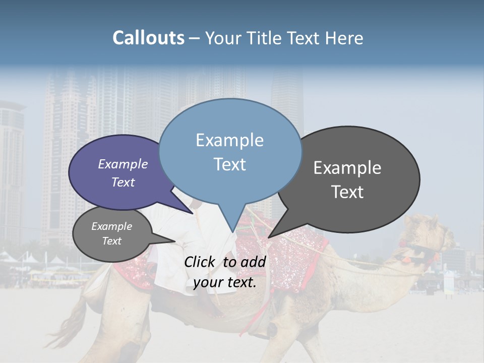 Man High Arab PowerPoint Template