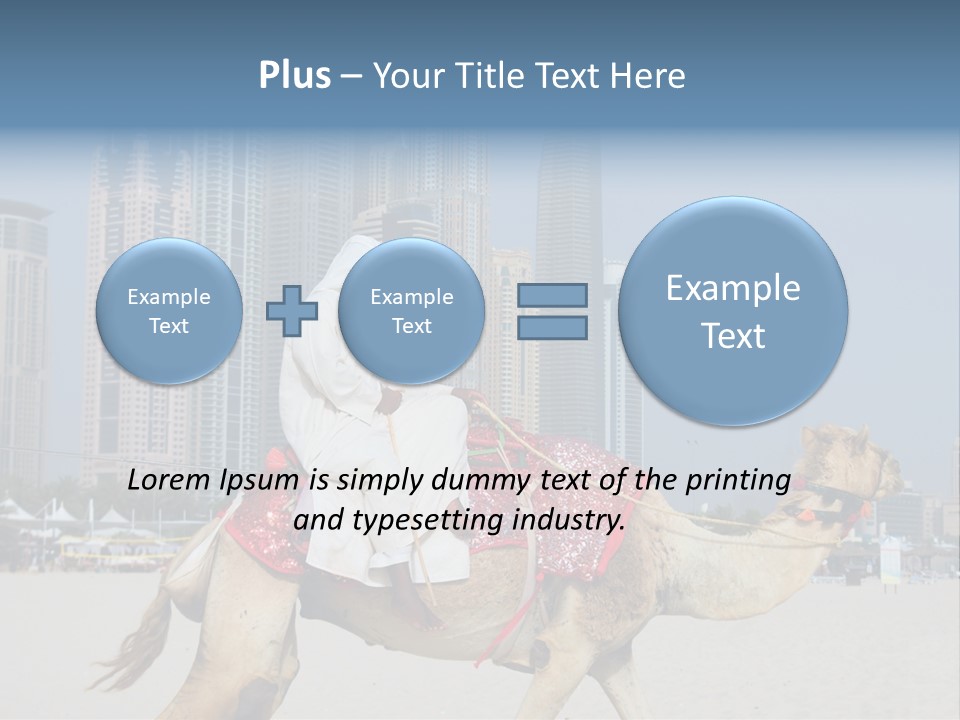 Man High Arab PowerPoint Template