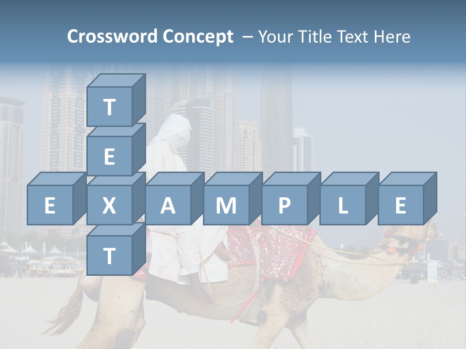 Man High Arab PowerPoint Template