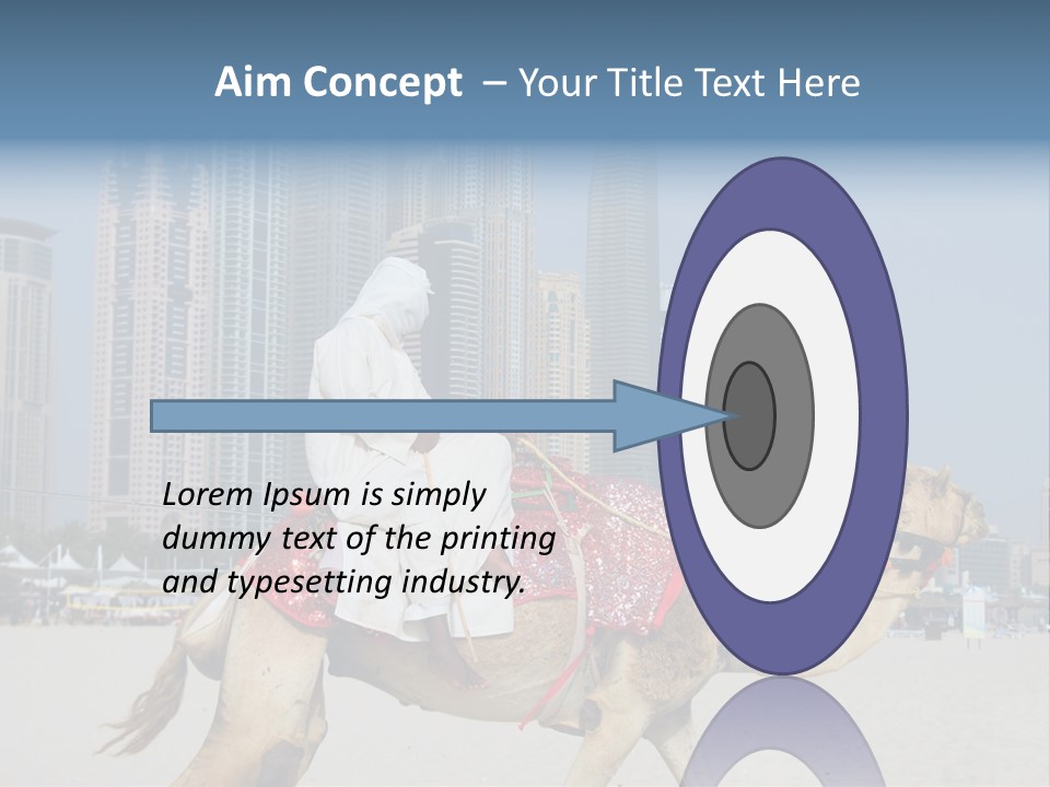 Man High Arab PowerPoint Template