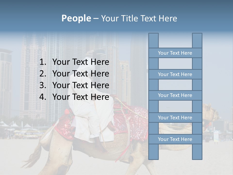 Man High Arab PowerPoint Template