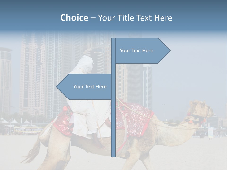 Man High Arab PowerPoint Template