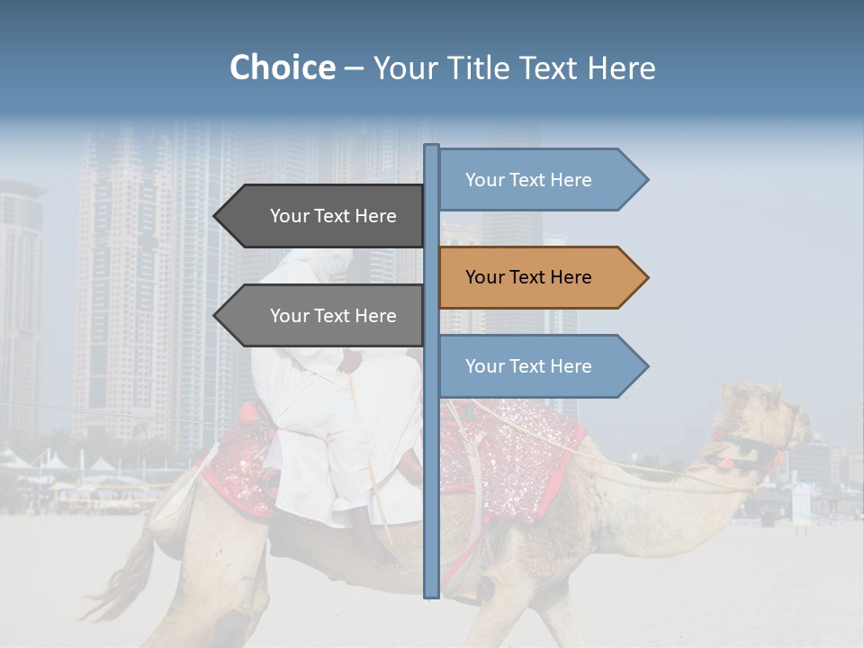 Man High Arab PowerPoint Template