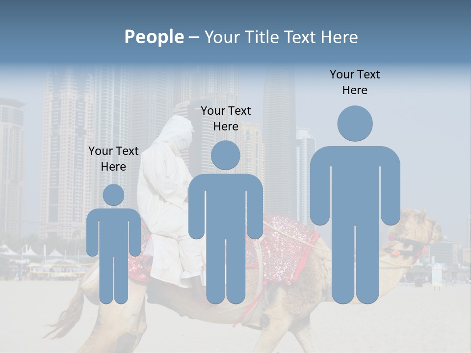 Man High Arab PowerPoint Template