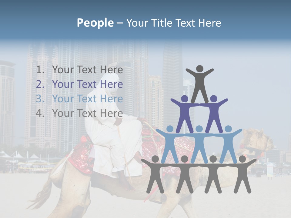 Man High Arab PowerPoint Template