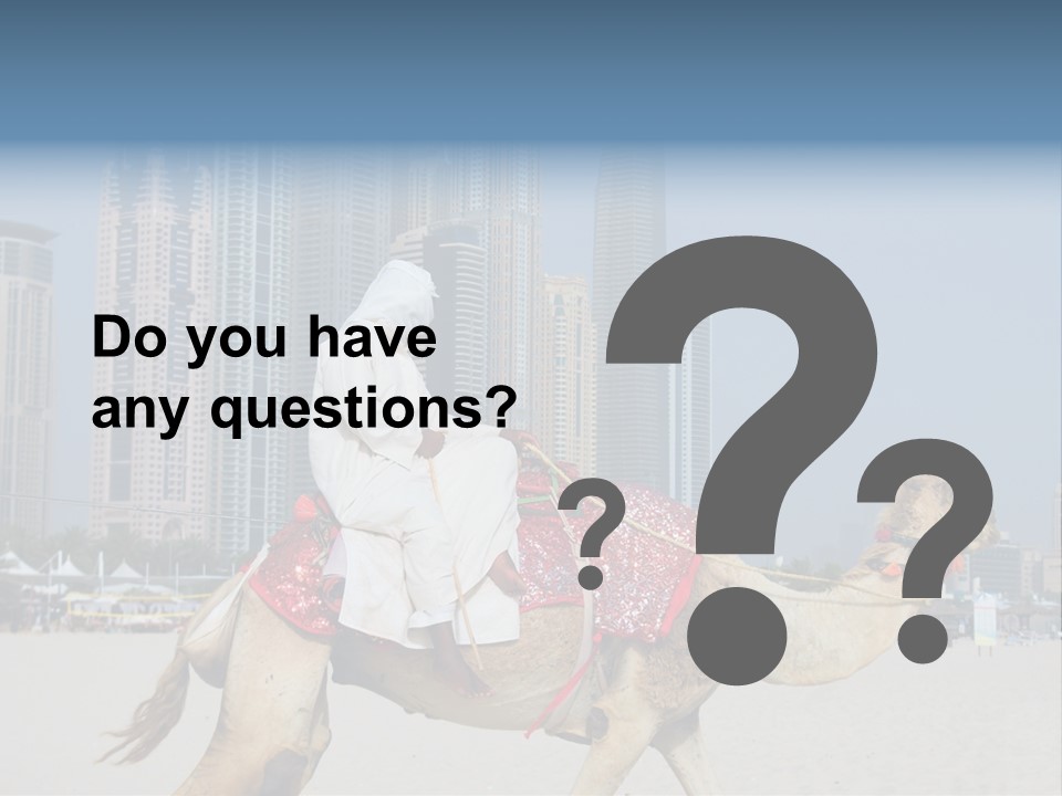 Man High Arab PowerPoint Template