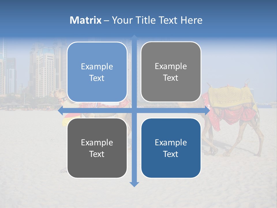 Uae Person Skyscraper PowerPoint Template